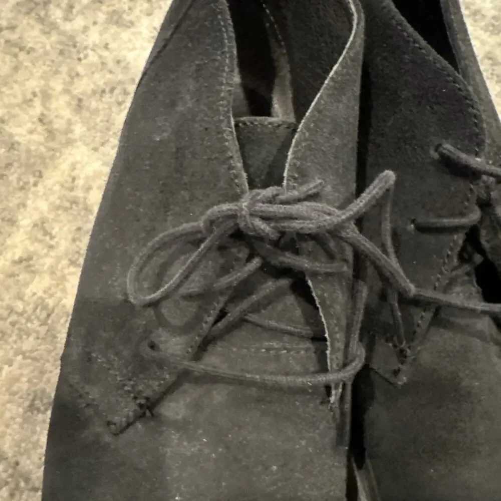 Camper Men’s Chukka Black Suede Ankle Boots Size 41